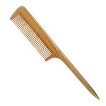 LWBTOSEE Anti-Static Natural Sandalwood Combs Portable Hair Salon Wood Comb Rat Tail Brush Hairdressing Styling Tool Hair Care Hair Comb