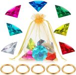 Chalyna 13 Pcs Acrylic Diamond Gems