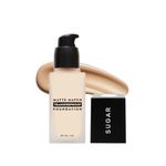 SUGAR Cosmetics Matte Match Transferproof Foundation | Upto 24 hr wear | Waterproof | Suits All Skin Types | 30ml (40 Breve)