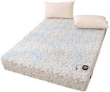 WingFly Erdung Spannbettlaken 100x200 Erdungsbettlaken mit EU Erdungskabel, Grounding Bed Sheet mit 10% Silberfaser & 90% Bio-Baumwolle für besseren Schlaf Erdungsenergie und Rückgewinnung