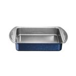 lakeland Non-Stick Loose Based 20cm Square Baking Tin – Easy to Release Cakes & Handy Fill Line