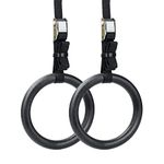 Shoze Gymnastic Rings Olympic Ring Gym Strength Fitness Training for Strength Training Pull Ups and Fitness