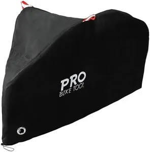 PRO BIKE TOOL Bike Cover for Outdoor Bike Storage - Stationary XXL for 3 Bikes - Heavy Duty Riptstop Material, Waterproof and Anti-UV - Bicycle Cover Protection for Mountain & Road Bikes, Bike Tent