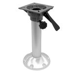 Wise 8WP23-15S Heavy Duty Boat Seat Pedestal, 2 7/8" Diameter Post, 15" Fixed Height, with Standard Seat Mount