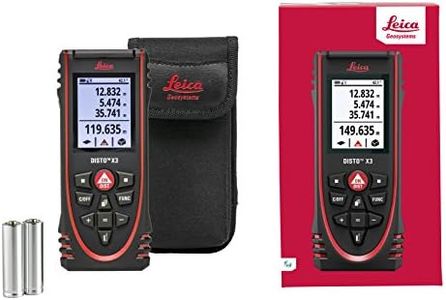 Leica Geosystems, US Tools, LEIAD 850834 Leica Disto x3 Laser Distance Meter