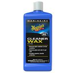 Meguiar's M5032 Marine/RV One Step Cleaner Wax, 32 fl oz, Beige