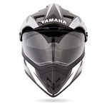 YAMAHA Yr8 Full Face Motorcycling Helmet(White&Grey ,Size L) Y6Ayr8Bg0L16|White&Grey