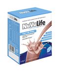 NuVu Life, Liquid-Life Shake. High Calorie, High Protein, Nutrient Rich Powdered Drink Mix for Weight Gain or Meal Replacement (Chocolate, 7 Sachets)