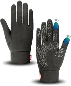 Aegend Lightweight Winter Gloves for Men Women, Warm Running Gloves Touchscreen Thermal Glove Liners for Cold Weather Driving, Cycling & Hiking, Non-Slip, Elastic Cuff, Stretchy, Durable