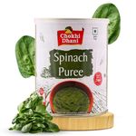 Chokhi Dhani Spinach Puree | Fresh, Thick and Natural - 800g