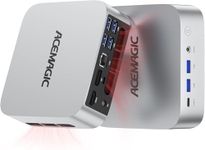 ACEMAGICIAN Matrix Mini M1 Mini PC, AMD Ryzen 7 6800H(up to 4.7GHz), 32GB DDR5 RAM&1TB PCIe SSD, Radeon 680M Graphics, Windows 11 Pro, Triple 4K Output, Dual-Band WiFi 6, 2.5G LAN, for Office/Gaming