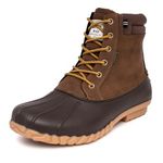 Nautica Mens Channing Waterproof Snow, Insulated Duck Boot