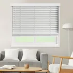 CHICOLOGY Faux Wood Blinds, 35'W x 