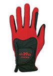 Fit39 EX Golf Glove (Large, Black/Red)