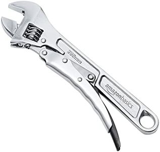 Amazon Basics 10-Inch (250mm) Locking Adjustable Wrench