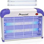 ASPECTEK Upgraded 20W Electronic Bug Zapper, Insect Killer - Mosquito, Fly, Moth, Wasp Killer for Indoor - Including 2 Pack Free Replacement Bulbs