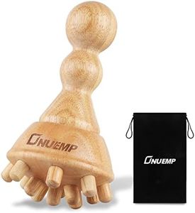 ONUEMP Wood Therapy Massage Tools, Mushroom Lymphatic Drainage Massager, Maderoterapia Kit Colombiana Pressure Point Massage for Deep Tissue, Wood Therapy Tools for Body Shaping