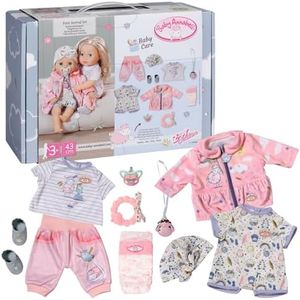 Baby Annabell First Arrival Set 707425 - Fits 43cm Baby Annabell Dolls - Includes Clothing and Accessories - Doll Not Included - Suitable for Kids from 3+ Years