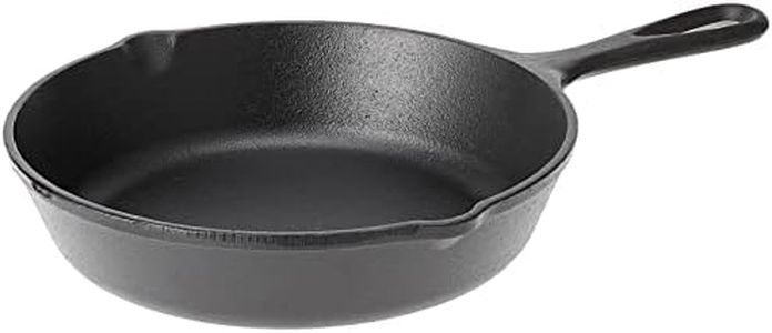 LODGE L5SKWLDK Wildlife Series-8" - Padella in ghisa con scena anatra, colore: Nero