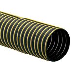 Thermoplastic Flex (Medium Duty) WS - Rubber Hose - 2" ID x 12.5ft Length Hose (Fully Stretched)