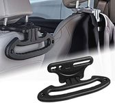 PME Pivoful Mobile Enhancement 3 in 1 Car Coat Hanger Headrest Coat Hanger Coat - Black