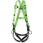 PeakWorks 3 D-Ring Contractor Series Fall Protection Full Body Safety Harness, CSA & ANSI Certified, Class AP - Positioning, V8002210