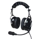 UFQ PNR Aviation Headset Free with Bluetooth Adapter Now TOP Sky Studio Great PNR Aviation Headset and Mp3 Input Bose Grade Hi-Fi Sound for Music Free with Pilot Headset Bag Leather Ear Seals