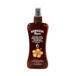 Hawaiian Tropic Sunscreen Dark Tanning Oil Sun Care Sunscreen Spray - SPF 6, 8 Ounce
