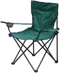 Milestone Lightweight Folding Portable Chair with Cup Holder for Camping, Caravanning, Festivals, Gardens, BBQs, Fishing and the Beach