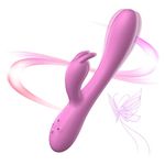 Vibrato.r.s.s Soft Rabb.i.t Vibratorter Woman Handheld Electric Vibrating Bull.e.t for WOM.a.N Silent for UK, 10 Patterns USB Rechargeable