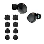 kwmobile 8x Replacement Ear Tips Compatible with Sony WF-1000XM5 / WF-1000XM4 - Set of Silicone Eartips for Earbuds Headphones