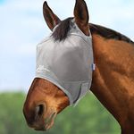 Harrison Howard Horse Fly Mask Standard Original Grey Horse Large