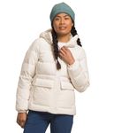 THE NORTH FACE Women's Gotham Insulated Jacket, Gardenia White 1, Large