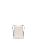 Kate Spade New York Eva Smooth Nappa Leather Bucket Phone Crossbody, Parchment, Regular