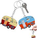 TrustBlai Camper Keychain, 2 Pack R