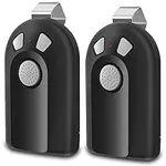 Datonten Garage Door Opener Remote,Replacementfor for Genie Intellicode Overhead Door ACSCTG GIT-3 Type 3 3-Button 390mhz 2Pack