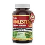 Herba Cholesterol Care – 120 Capsules | Cholesterol Lowering Supplement with Plant Sterols, Fenugreek, and Policosanol 20mg | Cholesterol Supplement to Lower and Promote Healthy Blood Lipid Levels | Made in Canada