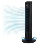 PureMate Tower Fan, 31-inch Oscillating Tower Fan with Aroma Function, 3 Cooling Speed Settings with Ultra-Powerful 60W Motor, Portable Floor Bladeless Fan for Bedroom & Home