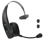 BlueParrott B350-XT Bluetooth Headset 204260, IP54 Rated - Moisture, Dust Proof, Extra Mic Cushions, Trucker Bluetooth Headset