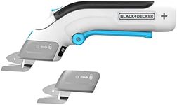 BLACK+DECKER 4V MAX Electric Fabric Scissors, Cordless, USB Rechargeable (BCSC115FF)