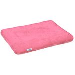 NEXTGO Floor Seat Cushions Yoga Meditation Mat Pooja aasan Soft Extra Comfortable Feather Touch Last Long Upto Washable Material Size 24 x 30 Inch 2 x 2.5 Fit Color Pink