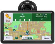GPS Navigator for Car, Truck GPS Navigation System, 7 inch 256M+16GB Touch Screen Sat Nav Trucker Vehicle GPS Unit, Voice Turn Direction Guidance, Speed Warning, North America Map Lifetime Free Update