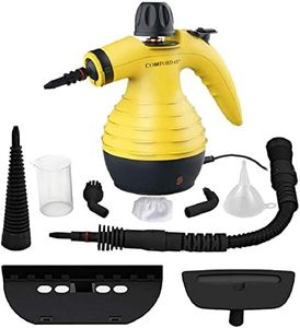 Comforday Multi-Purpose Handheld Pressurized Steam Cleaner with 9-Piece Accessories, Perfect for Stain Removal, Curtains, Car Seats, Floor, Window Cleaning