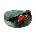 Qualtex Large Christmas Xmas Wreath Storage Bag With Handle - 61cm x 10cm