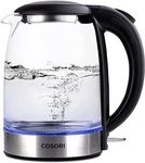 COSORI Electric Glass Kettle, 1.7L,