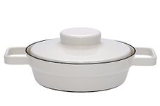 Riess, 2122-211, Pan with lid, Diameter 20 cm, Light Grey, AROMAPOTS, Truehomeware, Enamel, Induction