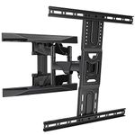 Caprigo Dual Arm TV Wall Mount Bracket for 40 to 80 Inch LED/HD/Smart TV’s, Full Motion Rotatable Universal Heavy Duty TV Wall Mount Stand with Swivel & Tilt Adjustments (M480 - P6)