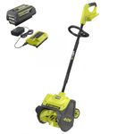 RYOBI 40V 12" Wheeled Snow Shovel Kit