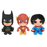 The Flash Small Plush Bundle 3-Pack with The Flash, Batman, and Supergirl 7-Inch Plush Toys, The Flash Movie