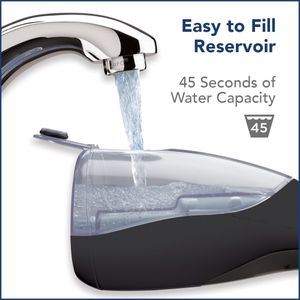 Waterpik Cordless Plus Water Flosser – Black
